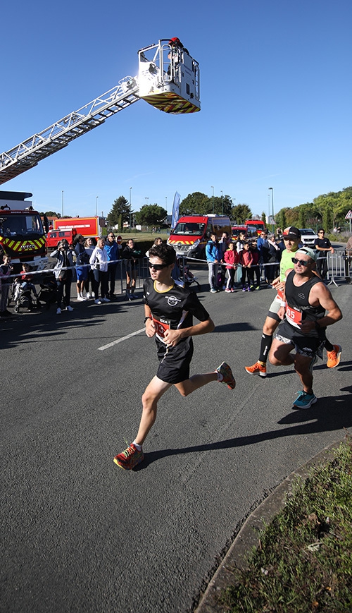 10 km des pompiers une