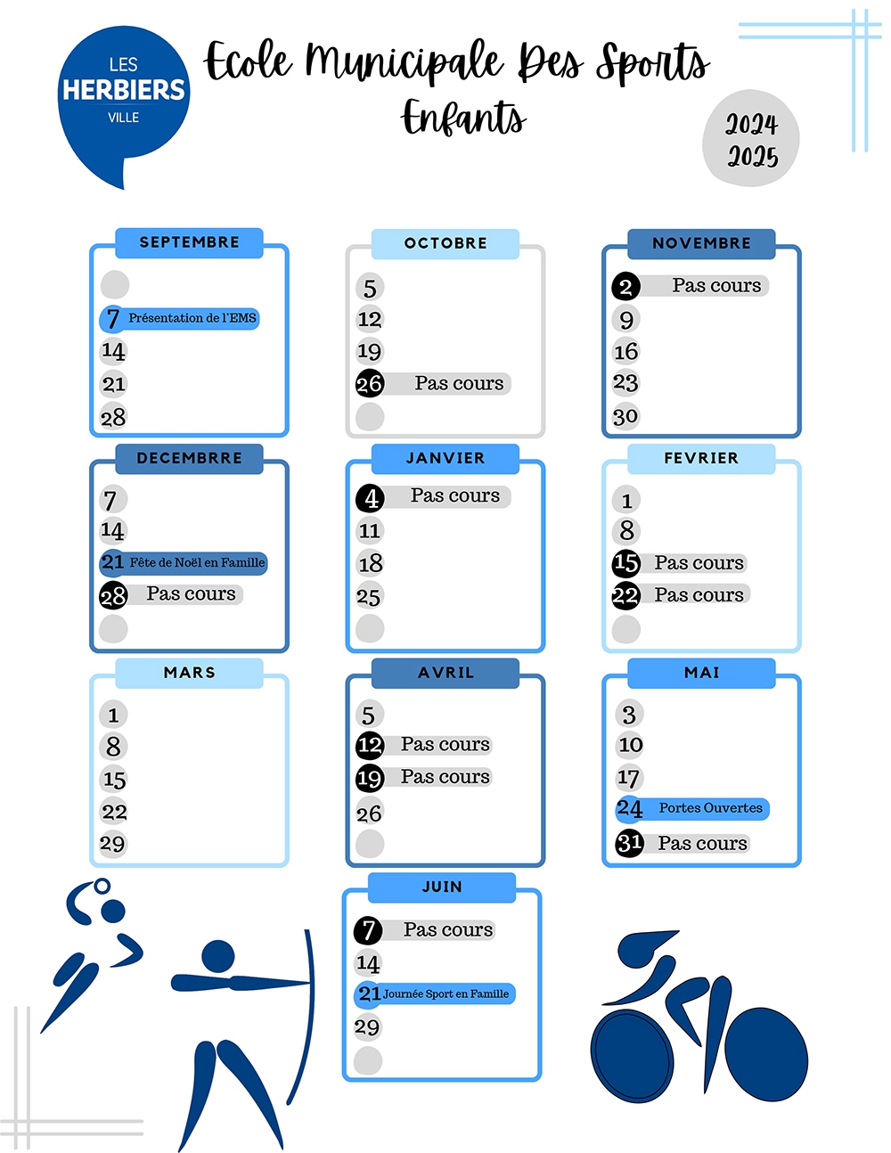 Calendrier EMS 2024-2025 ENFANTS okok