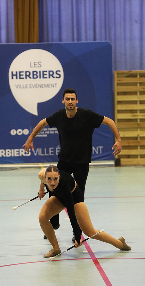 Départementaux de twirling une