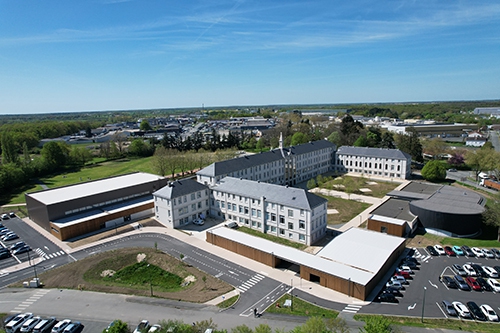 Lycée Jean-XXIII vue du ciel drône (2) copie