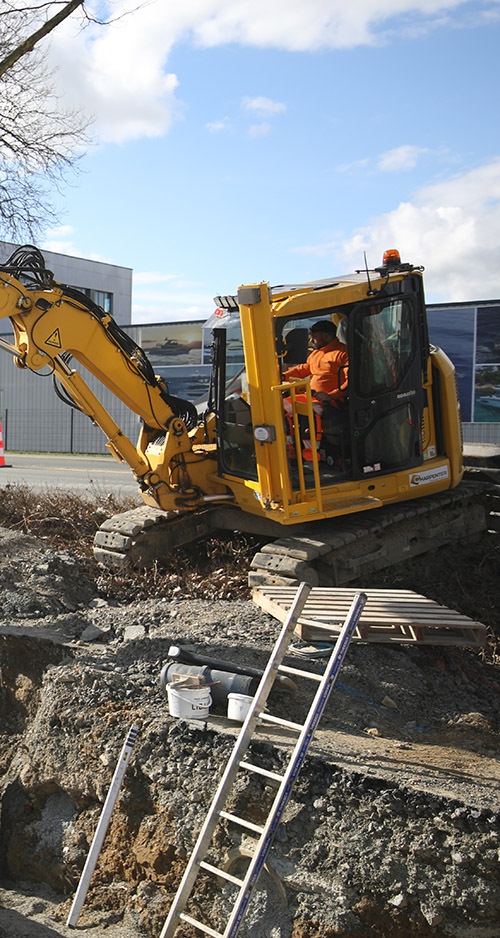 Travaux zone de la buzenière une